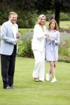 Den Haag  17 juli 2020
Koninklijk fotouurtje in de tuin van Huis ten Bosch . Vanwege corona was er veel minder pers uitgenodigd dan andere jaren. Aanwezig koning Willem Alexander Koningina Maxima en de prinsessen Amalia Alexia en Ariane .