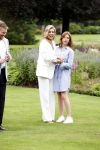 Den Haag  17 juli 2020
Koninklijk fotouurtje in de tuin van Huis ten Bosch . Vanwege corona was er veel minder pers uitgenodigd dan andere jaren. Aanwezig koning Willem Alexander Koningina Maxima en de prinsessen Amalia Alexia en Ariane .