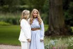 Den Haag  17 juli 2020
Koninklijk fotouurtje in de tuin van Huis ten Bosch . Vanwege corona was er veel minder pers uitgenodigd dan andere jaren. Aanwezig koning Willem Alexander Koningina Maxima en de prinsessen Amalia Alexia en Ariane .