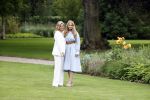 Den Haag  17 juli 2020
Koninklijk fotouurtje in de tuin van Huis ten Bosch . Vanwege corona was er veel minder pers uitgenodigd dan andere jaren. Aanwezig koning Willem Alexander Koningina Maxima en de prinsessen Amalia Alexia en Ariane .