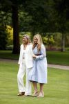 Den Haag  17 juli 2020
Koninklijk fotouurtje in de tuin van Huis ten Bosch . Vanwege corona was er veel minder pers uitgenodigd dan andere jaren. Aanwezig koning Willem Alexander Koningina Maxima en de prinsessen Amalia Alexia en Ariane .
