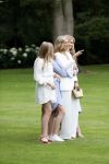 Den Haag  17 juli 2020
Koninklijk fotouurtje in de tuin van Huis ten Bosch . Vanwege corona was er veel minder pers uitgenodigd dan andere jaren. Aanwezig koning Willem Alexander Koningina Maxima en de prinsessen Amalia Alexia en Ariane .