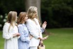 Den Haag  17 juli 2020
Koninklijk fotouurtje in de tuin van Huis ten Bosch . Vanwege corona was er veel minder pers uitgenodigd dan andere jaren. Aanwezig koning Willem Alexander Koningina Maxima en de prinsessen Amalia Alexia en Ariane .