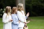 Den Haag  17 juli 2020
Koninklijk fotouurtje in de tuin van Huis ten Bosch . Vanwege corona was er veel minder pers uitgenodigd dan andere jaren. Aanwezig koning Willem Alexander Koningina Maxima en de prinsessen Amalia Alexia en Ariane .