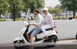 Rotterdam 18 juli 2020
Mattie Valk en zijn moeder op de scooter en bij zijn huis/ appartement