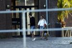 Rotterdam 22 juli 2020
Mattie Valk met zijn vriendin en haar zoontje bij zijn huis/appartement