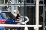 Rotterdam 18 juli 2020
Patricia Paay en haar man Robert Hinfelaar bij hun appartement/huis