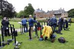 Den Haag  17 juli 2020
Koninklijk fotouurtje in de tuin van Huis ten Bosch . Vanwege corona was er veel minder pers uitgenodigd dan andere jaren. Aanwezig koning Willem Alexander Koningina Maxima en de prinsessen Amalia Alexia en Ariane .