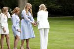 Den Haag  17 juli 2020
Koninklijk fotouurtje in de tuin van Huis ten Bosch . Vanwege corona was er veel minder pers uitgenodigd dan andere jaren. Aanwezig koning Willem Alexander Koningina Maxima en de prinsessen Amalia Alexia en Ariane .