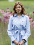 Den Haag  17 juli 2020
Koninklijk fotouurtje in de tuin van Huis ten Bosch . Vanwege corona was er veel minder pers uitgenodigd dan andere jaren. Aanwezig koning Willem Alexander Koningina Maxima en de prinsessen Amalia Alexia en Ariane .