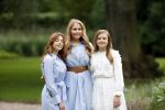Den Haag  17 juli 2020
Koninklijk fotouurtje in de tuin van Huis ten Bosch . Vanwege corona was er veel minder pers uitgenodigd dan andere jaren. Aanwezig koning Willem Alexander Koningina Maxima en de prinsessen Amalia Alexia en Ariane .