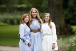Den Haag  17 juli 2020
Koninklijk fotouurtje in de tuin van Huis ten Bosch . Vanwege corona was er veel minder pers uitgenodigd dan andere jaren. Aanwezig koning Willem Alexander Koningina Maxima en de prinsessen Amalia Alexia en Ariane .