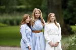 Den Haag  17 juli 2020
Koninklijk fotouurtje in de tuin van Huis ten Bosch . Vanwege corona was er veel minder pers uitgenodigd dan andere jaren. Aanwezig koning Willem Alexander Koningina Maxima en de prinsessen Amalia Alexia en Ariane .