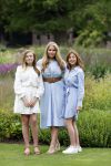 Den Haag  17 juli 2020
Koninklijk fotouurtje in de tuin van Huis ten Bosch . Vanwege corona was er veel minder pers uitgenodigd dan andere jaren. Aanwezig koning Willem Alexander Koningina Maxima en de prinsessen Amalia Alexia en Ariane .