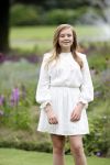 Den Haag  17 juli 2020
Koninklijk fotouurtje in de tuin van Huis ten Bosch . Vanwege corona was er veel minder pers uitgenodigd dan andere jaren. Aanwezig koning Willem Alexander Koningina Maxima en de prinsessen Amalia Alexia en Ariane .