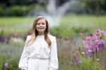 Den Haag  17 juli 2020
Koninklijk fotouurtje in de tuin van Huis ten Bosch . Vanwege corona was er veel minder pers uitgenodigd dan andere jaren. Aanwezig koning Willem Alexander Koningina Maxima en de prinsessen Amalia Alexia en Ariane .