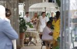 Noordwijk 16 juli 2020
Rene v d Gijp en zijn vrouw Minouche trouwen bij beachclub Tulum.