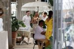 Noordwijk 16 juli 2020
Rene v d Gijp en zijn vrouw Minouche trouwen bij beachclub Tulum.