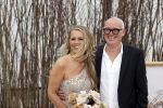Noordwijk 16 juli 2020
Rene v d Gijp en zijn vrouw Minouche trouwen bij beachclub Tulum.
