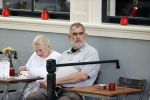 Amsterdam 20 juni 2020
Rob Hoogland met zijn vrouw op een terras