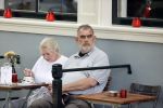 Amsterdam 20 juni 2020
Rob Hoogland met zijn vrouw op een terras
