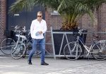 Rotterdam 18 juli 2020
Patricia Paay en haar man Robert Hinfelaar bij hun appartement/huis
