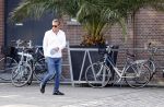 Rotterdam 18 juli 2020
Patricia Paay en haar man Robert Hinfelaar bij hun appartement/huis
