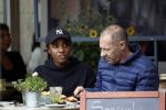 Amsterdam 14 juli 2020
Roland Kahn met zijn vriendin bij de Joffers