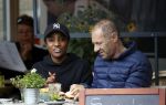 Amsterdam 14 juli 2020
Roland Kahn met zijn vriendin bij de Joffers
