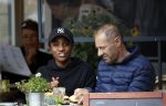 Amsterdam 14 juli 2020
Roland Kahn met zijn vriendin bij de Joffers