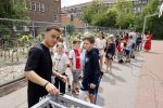 Amsterdam 19 juni 2020
Sergino Dest op bezoek bij een basisschool in Amsterdam zuid.