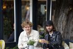 Amsterdam 31 juni 2020
SAoy Kroon op terras met stylist Tommie Driessen