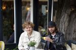 Amsterdam 31 juni 2020
SAoy Kroon op terras met stylist Tommie Driessen