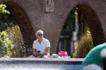 Amsterdam 17 juni 2020
Victor Reinier gaat met zijn dochtertje zwemmen