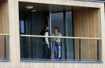 Bergschenhoek / Rotterdam 15 juli 2021
Andre Hazes en Sarah v Soelen hebben vandaag de sleutel van hun nieuwe huis / appartement gekregen.
