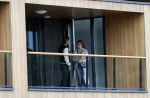 Bergschenhoek / Rotterdam 15 juli 2021
Andre Hazes en Sarah v Soelen hebben vandaag de sleutel van hun nieuwe huis / appartement gekregen.