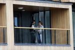 Bergschenhoek / Rotterdam 15 juli 2021
Andre Hazes en Sarah v Soelen hebben vandaag de sleutel van hun nieuwe huis / appartement gekregen.