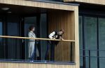 Bergschenhoek / Rotterdam 15 juli 2021
Andre Hazes en Sarah v Soelen hebben vandaag de sleutel van hun nieuwe huis / appartement gekregen.