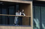 Bergschenhoek / Rotterdam 15 juli 2021
Andre Hazes en Sarah v Soelen hebben vandaag de sleutel van hun nieuwe huis / appartement gekregen.