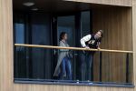Bergschenhoek / Rotterdam 15 juli 2021
Andre Hazes en Sarah v Soelen hebben vandaag de sleutel van hun nieuwe huis / appartement gekregen.