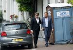 Amsterdam 22 juli 2021
Herdenkingsdienst van Peter R de Vries in Carre . Beau v Erven Dorens en Albert Verlinde