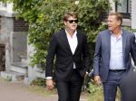Amsterdam 22 juli 2021
Herdenkingsdienst van Peter R de Vries in Carre . Beau v Erven Dorens en Albert Verlinde