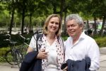Amsterdam 24 juni 2021
Uitreiking Nipkov schijf bij Ketelhuis op westergasfabriek terrein. Coen Verbraak met partner