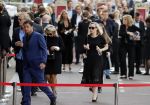 Amsterdam 22 juli 2021
Herdenkingsdienst van Peter R de Vries in Carre . Eva Jinek en haar manager Kristien v Dillen