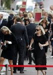 Amsterdam 22 juli 2021
Herdenkingsdienst van Peter R de Vries in Carre . Eva Jinek en haar manager Kristien v Dillen