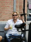 Amsterdam 17 juni 2021
Ewout Gernemans met zijn partner bij Joe & the juice