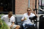 Amsterdam 17 juni 2021
Ewout Gernemans met zijn partner bij Joe & the juice