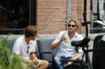 Amsterdam 17 juni 2021
Ewout Gernemans met zijn partner bij Joe & the juice