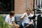 Amsterdam 17 juni 2021
Ewout Gernemans met zijn partner bij Joe & the juice