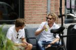 Amsterdam 17 juni 2021
Ewout Gernemans met zijn partner bij Joe & the juice